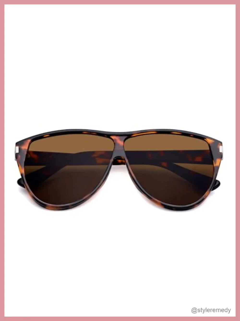 Oversized Retro Shield Sunglasses for Women UV400 Protection